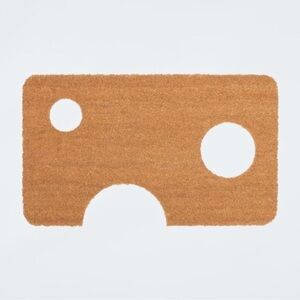 VIRGIL OFF WHITE DOOR MAT $150 OBO NEW W BOX